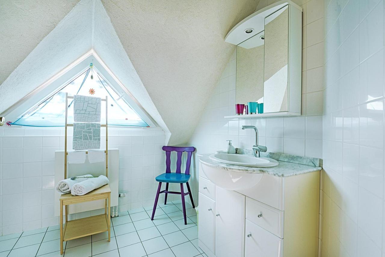 Aux Pieds Des Vignes Bed & Breakfast อิงแกร์ไซม์ ภายนอก รูปภาพ