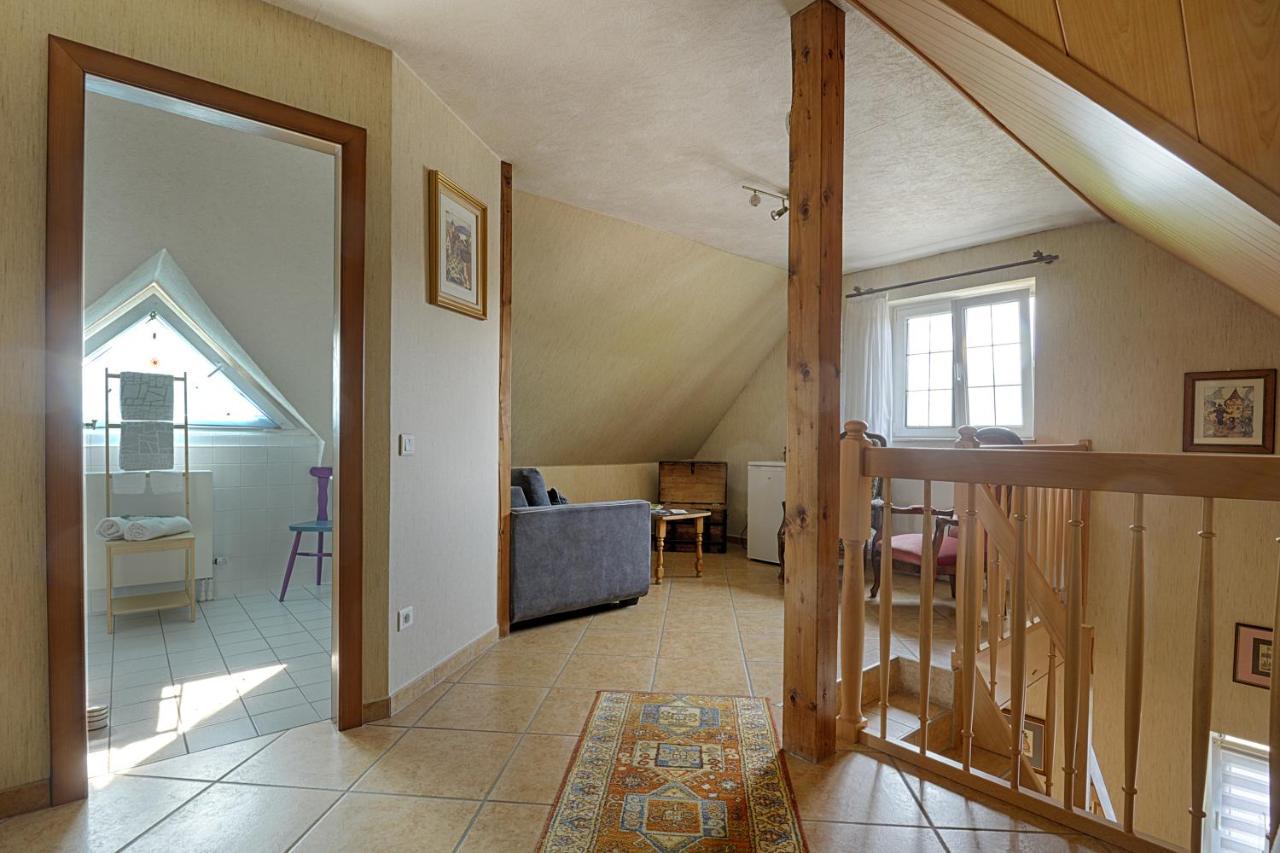 Aux Pieds Des Vignes Bed & Breakfast อิงแกร์ไซม์ ภายนอก รูปภาพ